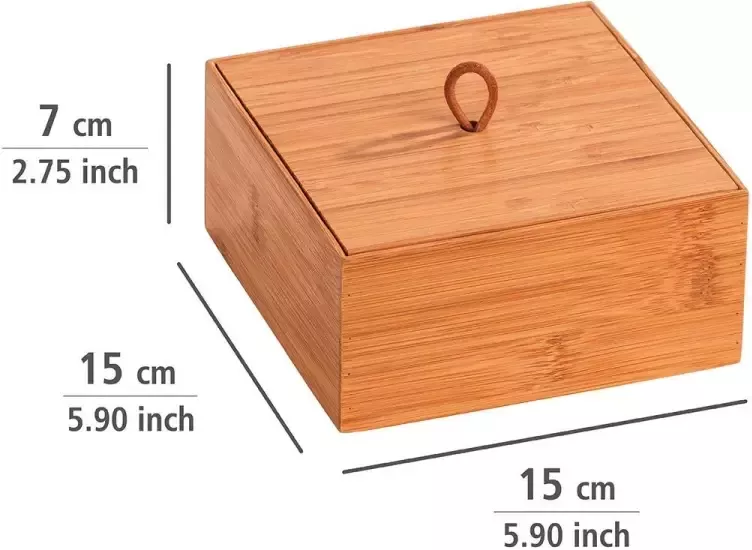 Wenko Opbergbox Terra met deksel met praktische lus (1 stuk) - Foto 7