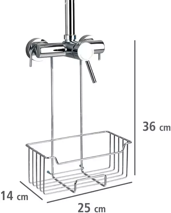 Wenko Opbergmand Milo voor de douche - Foto 5