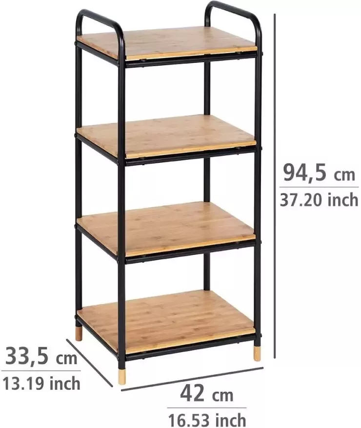 Wenko Stellingkast Loft 4 lagen - Foto 4