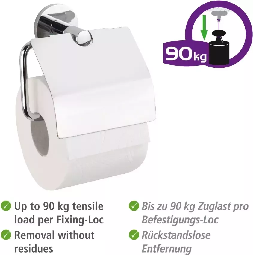 Wenko Toiletrolhouder UV-Loc Isera Bevestigen zonder boren - Foto 9