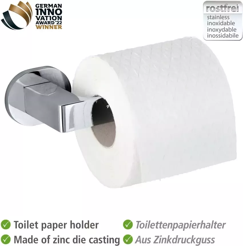 Wenko Toiletrolhouder UV-Loc Maribor Bevestigen zonder boren - Foto 2