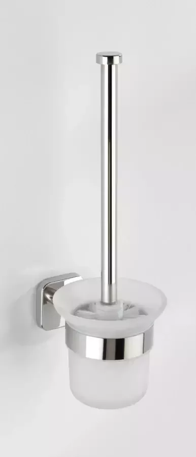 Wenko Toiletset Mezzano van roestvrij edelstaal (1 stuk)