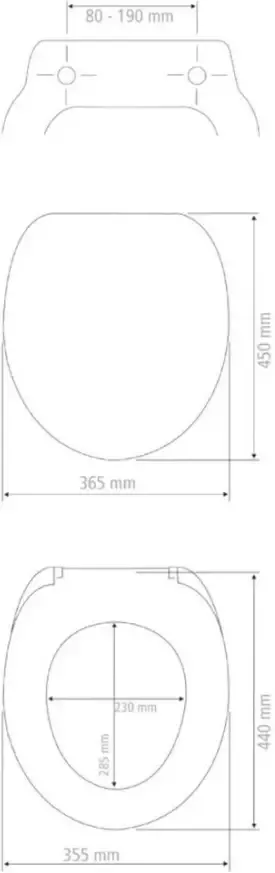 Wenko Toiletzitting Exclusive nr. 10 van duroplast met soft-closemechanisme (1 stuk) - Foto 5