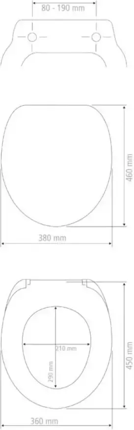 Wenko Toiletzitting Exclusive nr. 4 van duroplast met soft-closemechanisme (1 stuk) - Foto 6