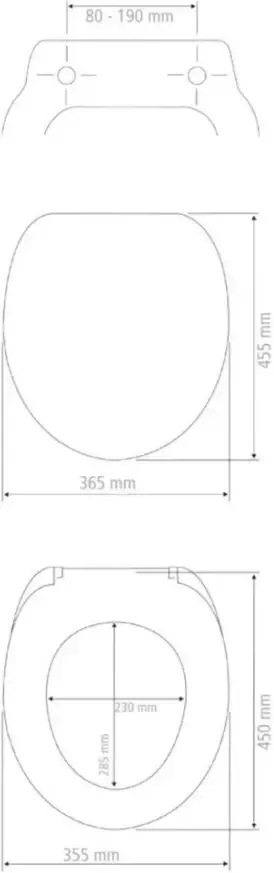 Wenko Toiletzitting Exclusive nr. 7 van duroplast met soft-closemechanisme (1 stuk) - Foto 7