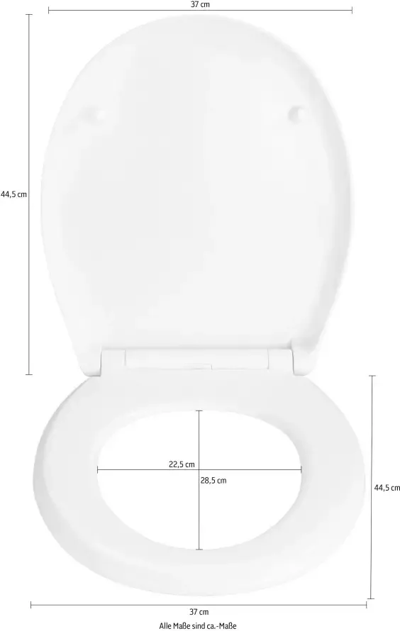 Wenko Toiletzitting Gubbio Duroplast met soft-closemechanisme - Foto 4