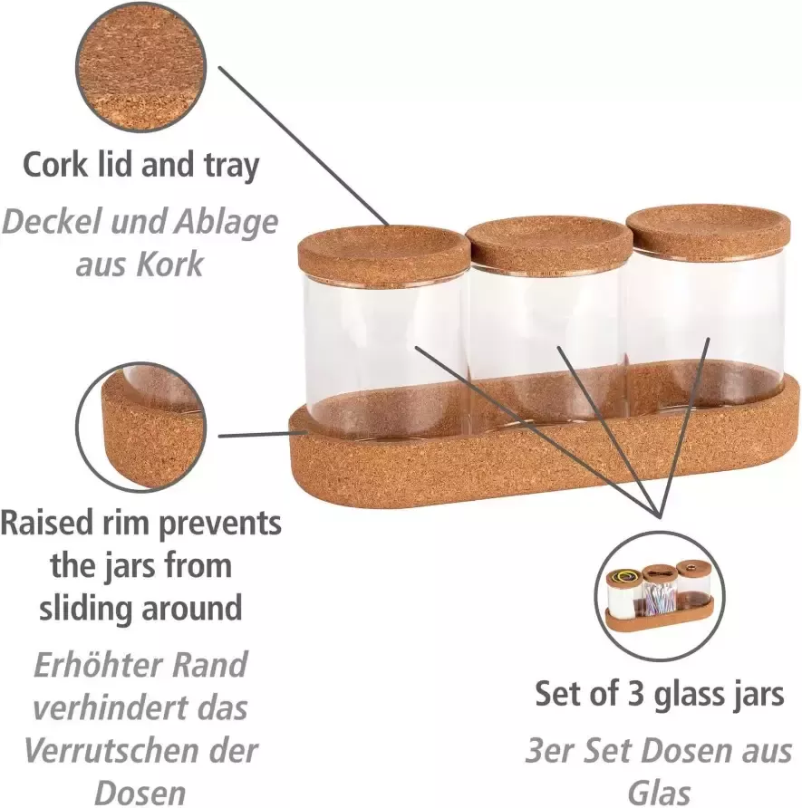 Wenko Voorraadblik Apiro (1 stuk)