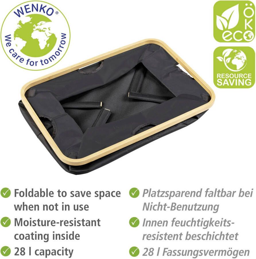 Wenko Wasmand Ecori faltbar (set 2 stuks) - Foto 2