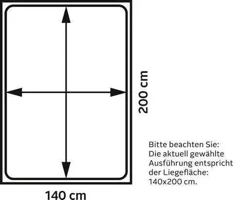 Westfalia Polsterbetten Gestoffeerd bed - Foto 4