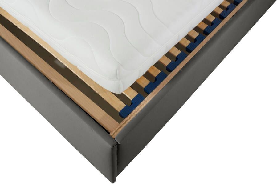 Westfalia Polsterbetten Gestoffeerd bed Rostock ook verkrijgbaar met extra opbergruimte en verstelbare hoofdsteunen - Foto 2