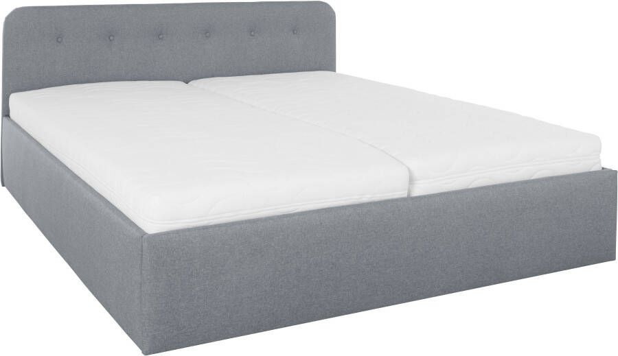 Westfalia Polsterbetten Gestoffeerd bed Rostock ook verkrijgbaar met extra opbergruimte en verstelbare hoofdsteunen - Foto 6