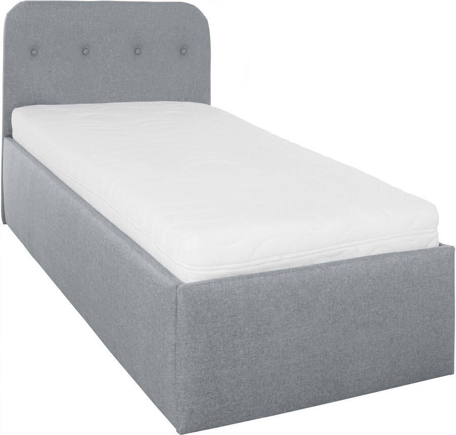 Westfalia Polsterbetten Gestoffeerd bed Rostock ook verkrijgbaar met extra opbergruimte en verstelbare hoofdsteunen - Foto 1