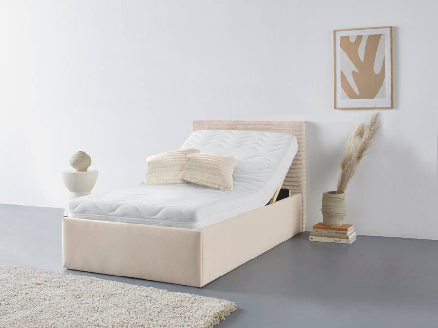 Westfalia Polsterbetten Gestoffeerd bed VITA ook verkrijgbaar met extra opbergruimte inclusief verstelbare hoofdsteunen - Foto 4