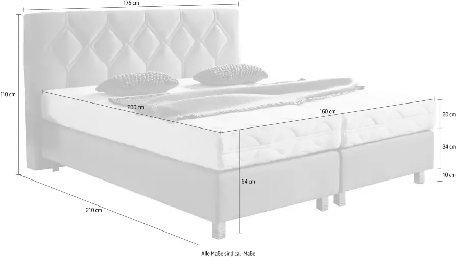 Westfalia Polsterbetten Boxspring Phönix - Foto 4