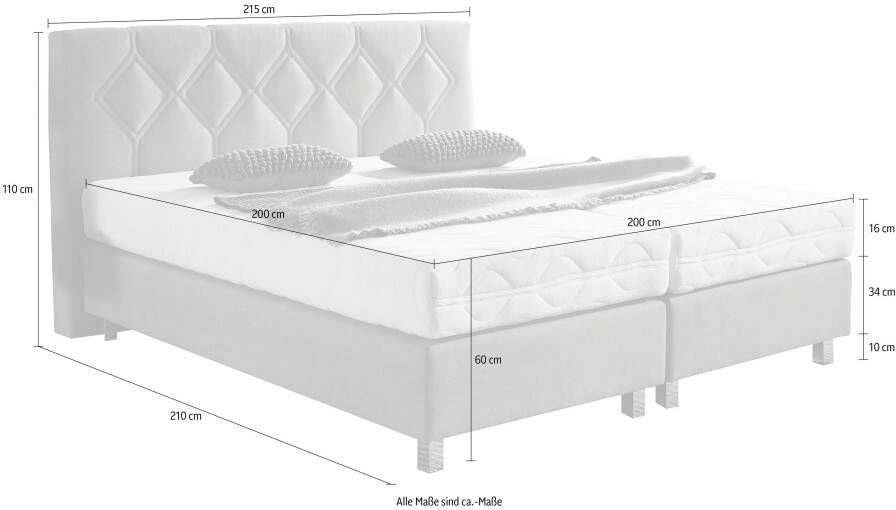 Westfalia Polsterbetten Boxspring Phönix - Foto 1