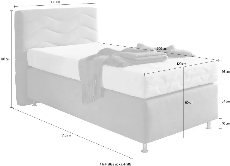 Westfalia Polsterbetten Boxspring Sigma - Foto 1