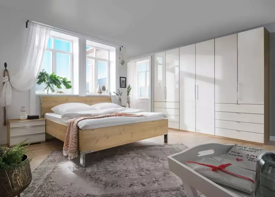 WIEMANN Vouwdeurkast Loft Kledingkast Kast Linnenkast met glazen front - Foto 3