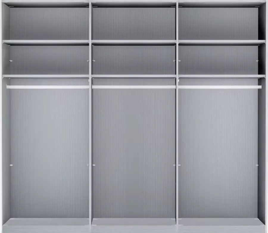 WIEMANN Zweefdeurkast Monaco Kledingkast Kast Linnenkast met schuifdeuren - Foto 3