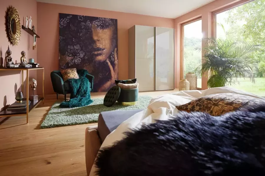 WIEMANN Zweefdeurkast Orion Kledingkast Kast Linnenkast met schuifdeuren - Foto 4