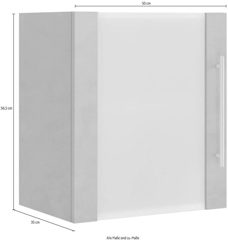 Wiho Küchen Hangend kastje met glasdeur Flexi2 Breedte 50 cm - Foto 2