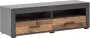 Wilmes TV Meubel Tv-meubel Sami 2 laden 120cm Grijs - Thumbnail 3