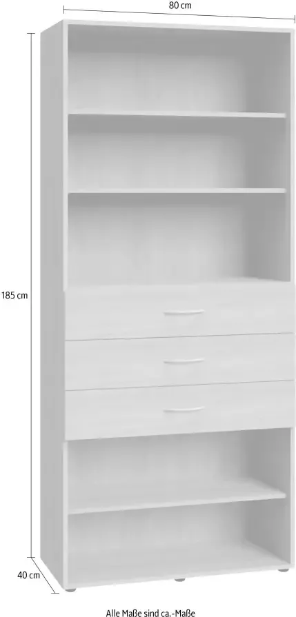 Wimex Staand rek Multiraumkonzept planbaar en uitbreidbaar - Foto 2