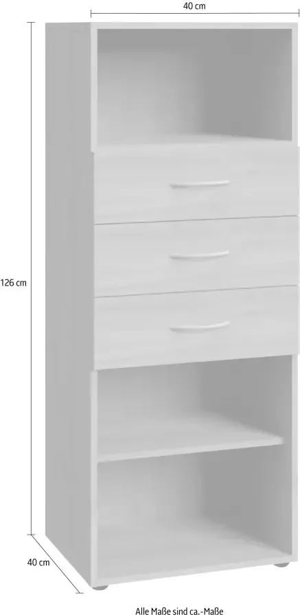 Wimex Staand rek Multiraumkonzept planbaar en uitbreidbaar - Foto 2