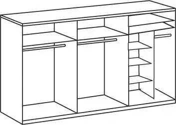 Wimex Zweefdeurkast Bern schuifdeurkast TOPSELLER Kast met extra indeling kapstok - Foto 11