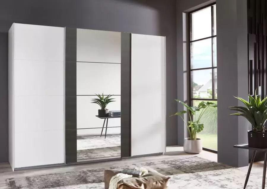 Wimex Zweefdeurkast Bern schuifdeurkast TOPSELLER Kast met extra indeling kapstok - Foto 7