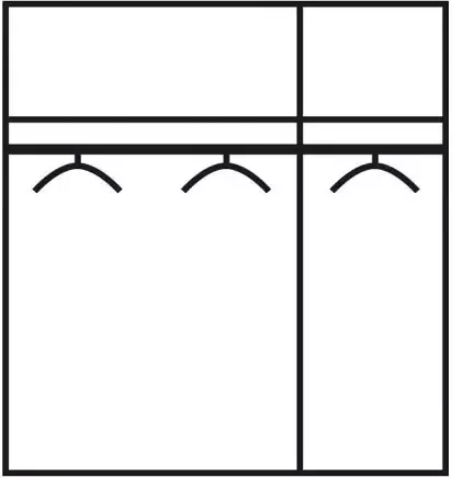 Wimex Zweefdeurkast Easy met gedeeltelijk glas - Foto 10