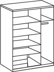 Wimex Schuifdeurkast Emden Met externe lades - Foto 11