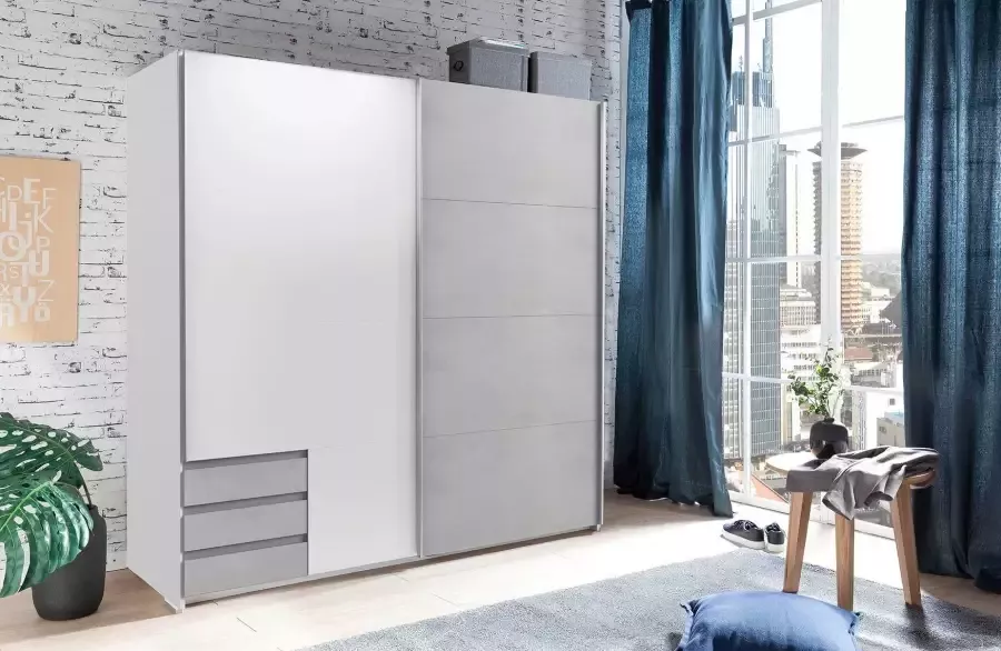 Wimex Schuifdeurkast Emden Met externe lades - Foto 8