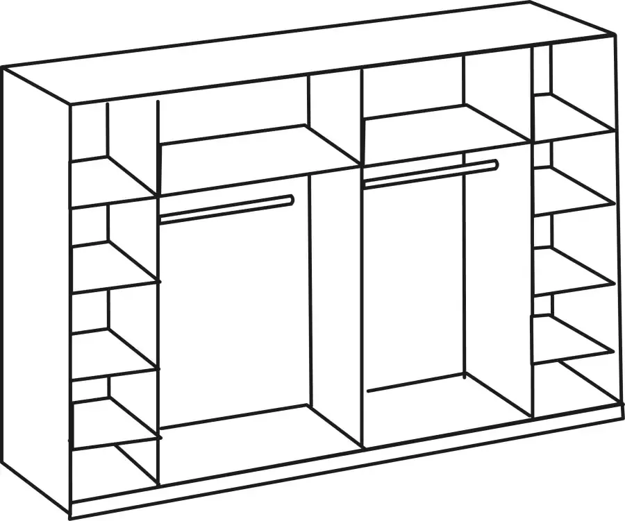 Wimex Zweefdeurkast Lotto - Foto 6