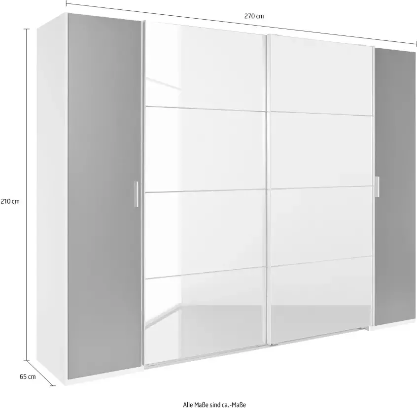 Wimex Zweefdeurkast Lotto - Foto 6