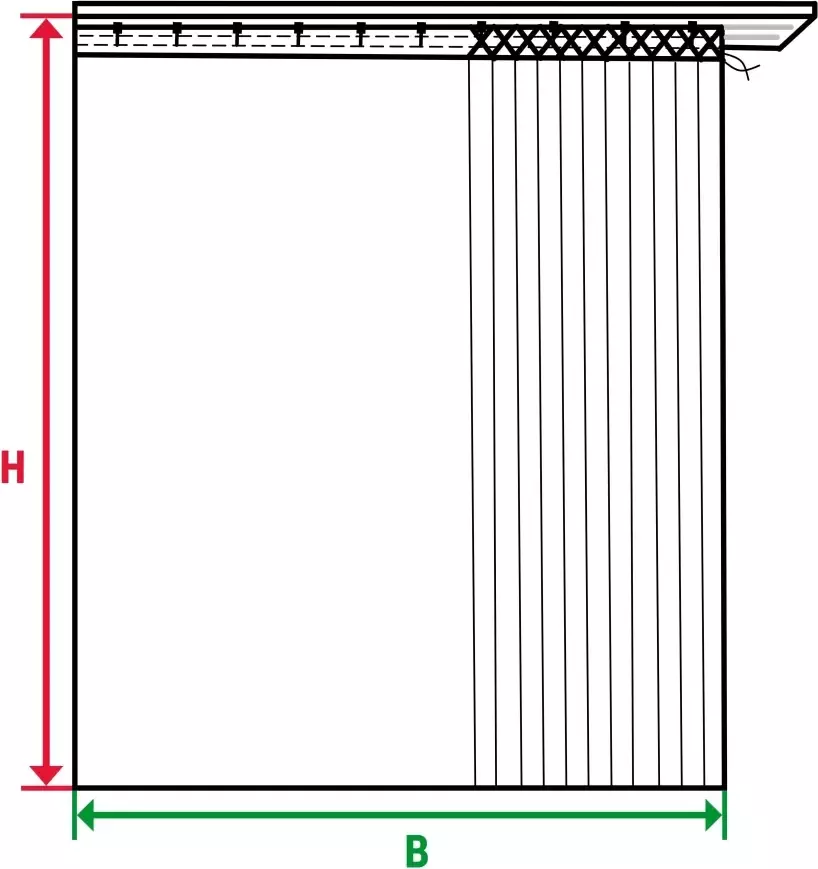 Wirth Gordijn LANGWASSER (1 stuk) - Foto 1