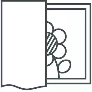 Wirth Gordijn Smal veld HxB: 245x135 (1 stuk) - Foto 3