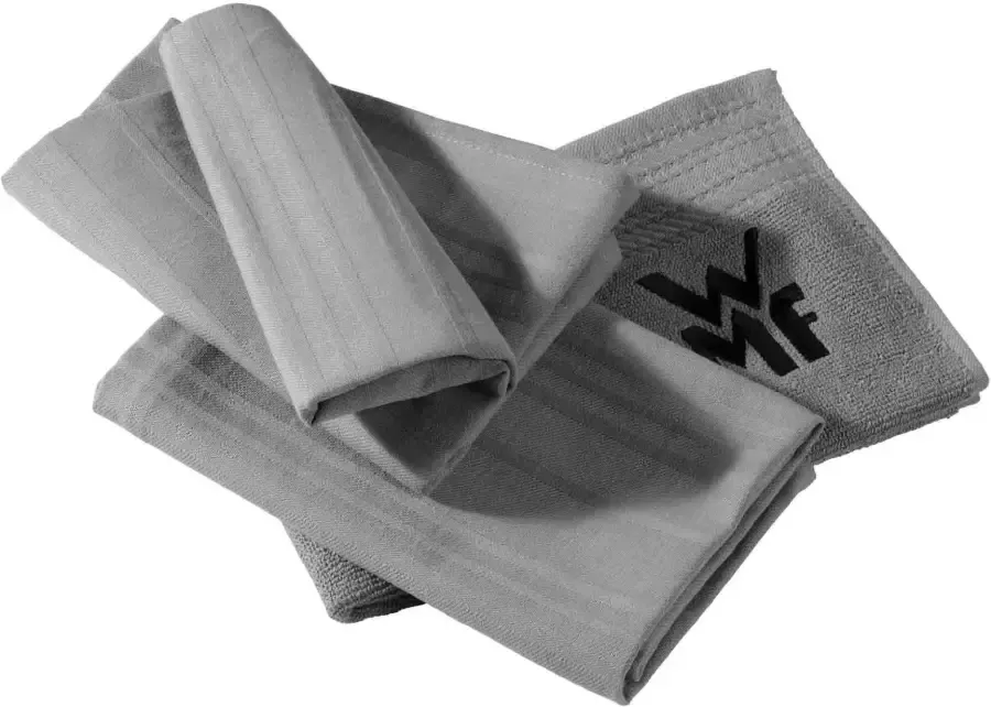 WMF Theedoek 100% katoen met opgestikt logo (set 3-delig) - Foto 11