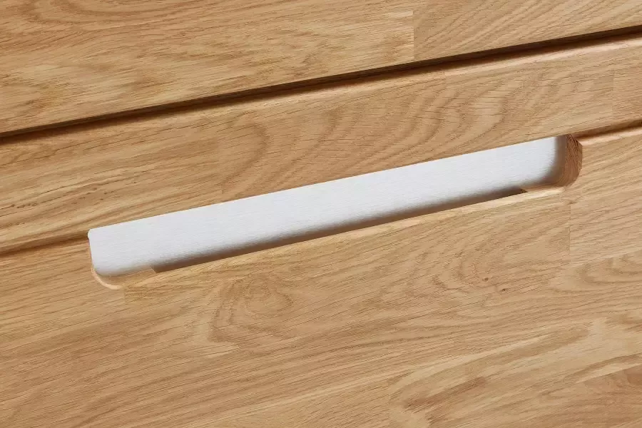 Home affaire Dressoir Kolding Breedte 200 cm met 2 glasdeuren en 2 houten deuren - Foto 5