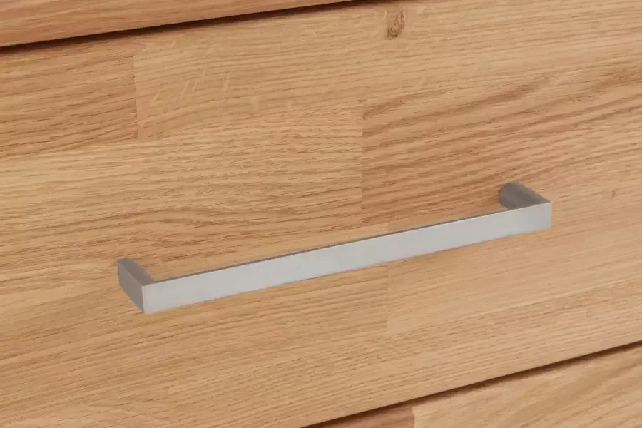 Home affaire Dressoir Ribe 180cm breed fronten massief hout 7 vakken variabele bodems - Foto 2