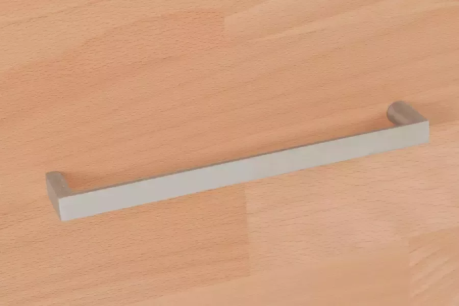 Home affaire Highboard Ribe 120cm breed 112cm hoog 12 vakken Hout massief houtmateriaal metalen handgrepen 2 deuren met glazen inzet - Foto 6