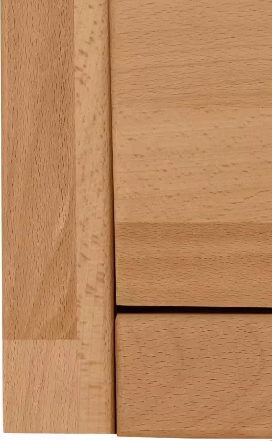 Home affaire Highboard Ribe 130cm breed 145cm hoog fronten massief hout 12 vakken - Foto 8