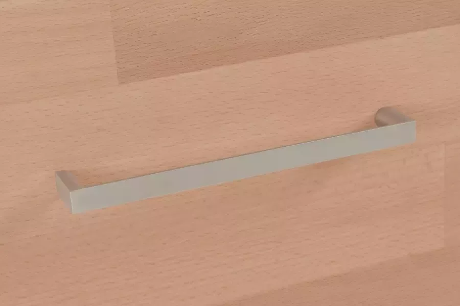 Home affaire Kast Ribe 85cm breed 35 cm diep fronten massief hout 2 deuren met glazen inzet - Foto 5