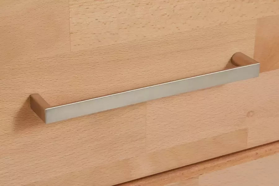 Home affaire Tv-meubel Logo 160cm breed 42 cm diep fronten massief hout kabeldoorvoer - Foto 4