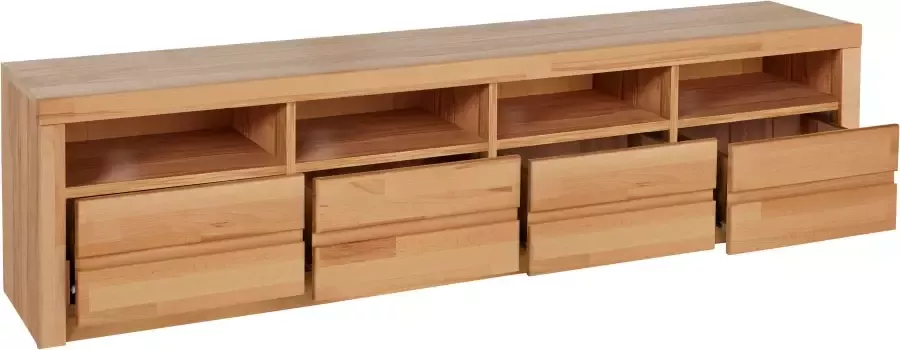 Home affaire Tv-meubel Silkeborg mooie greeploze look breedte 180 cm - Foto 3