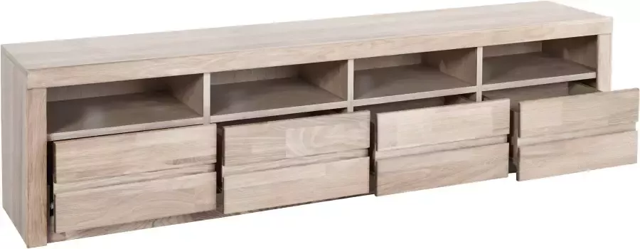 Home affaire Tv-meubel Silkeborg mooie greeploze look breedte 180 cm - Foto 3