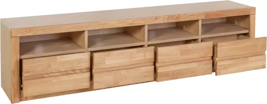 Home affaire Tv-meubel Silkeborg mooie greeploze look breedte 180 cm - Foto 6