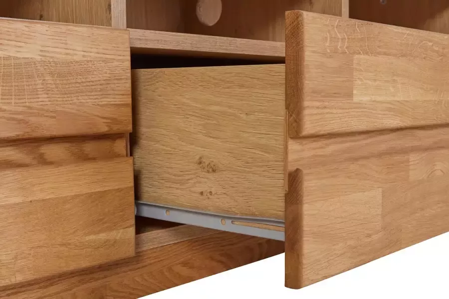 Home affaire Tv-meubel Silkeborg mooie greeploze look breedte 180 cm