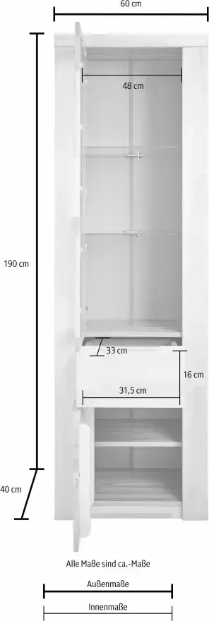 Home affaire Vitrinekast - Foto 2