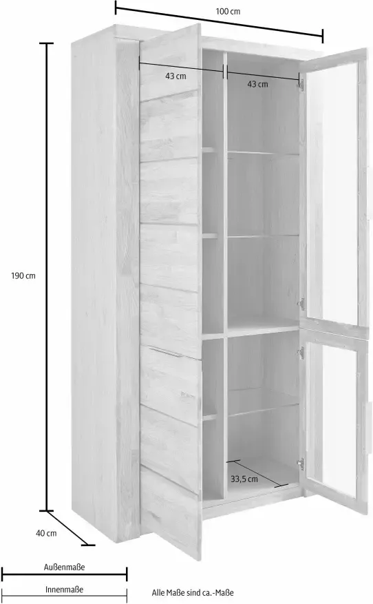 Home affaire Vitrinekast - Foto 6