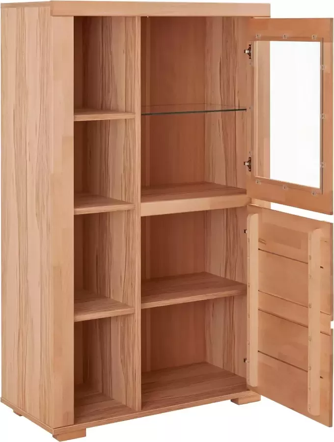 Home affaire Vitrinekast Denis Opbergvitrine hoogte 145 cm